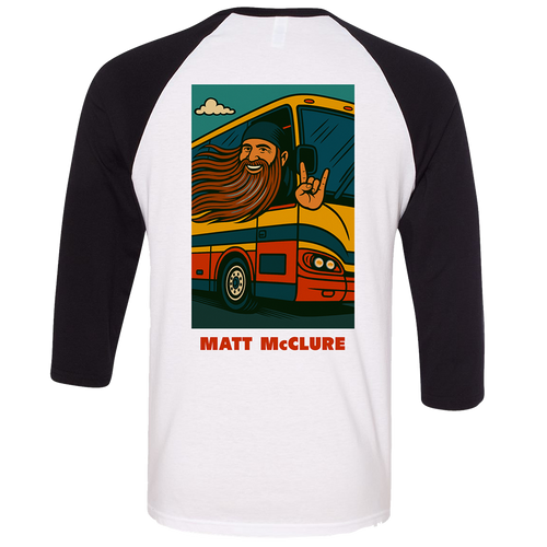 I Will Choose To Believe Baseball Tee (White With Black)