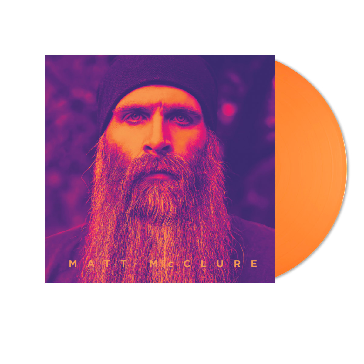 Matt McClure Signed LP Test Pressing